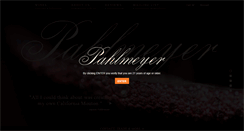 Desktop Screenshot of pahlmeyer.com